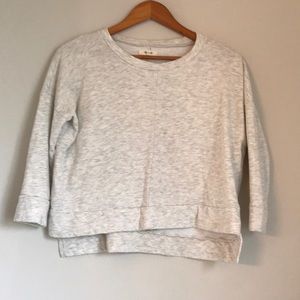 Madewell Cozy Cropped sweatshirt